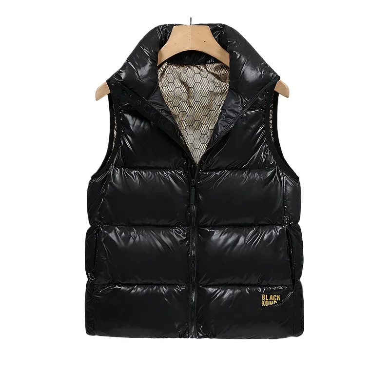 Winter Puffer Vest Windproof Sleeveless Jacket Parkas Women Vest Jackets Male Casual Thick Warm Cotton Padded Waistcoat Men