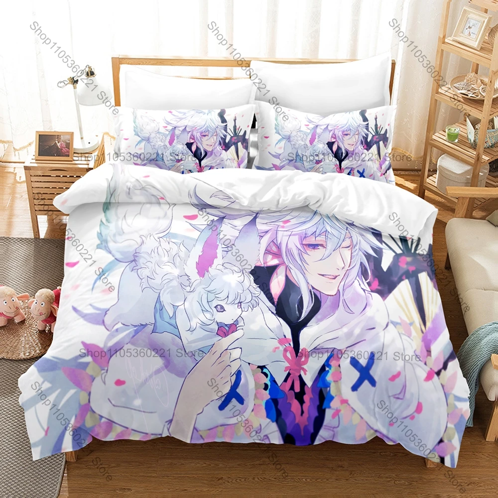 Cool Fate Grand Order FGO Popular Servants HD Print Bedding Set Duvet Cover + 2 Pillowcases Polyester Anime Game Room Decor