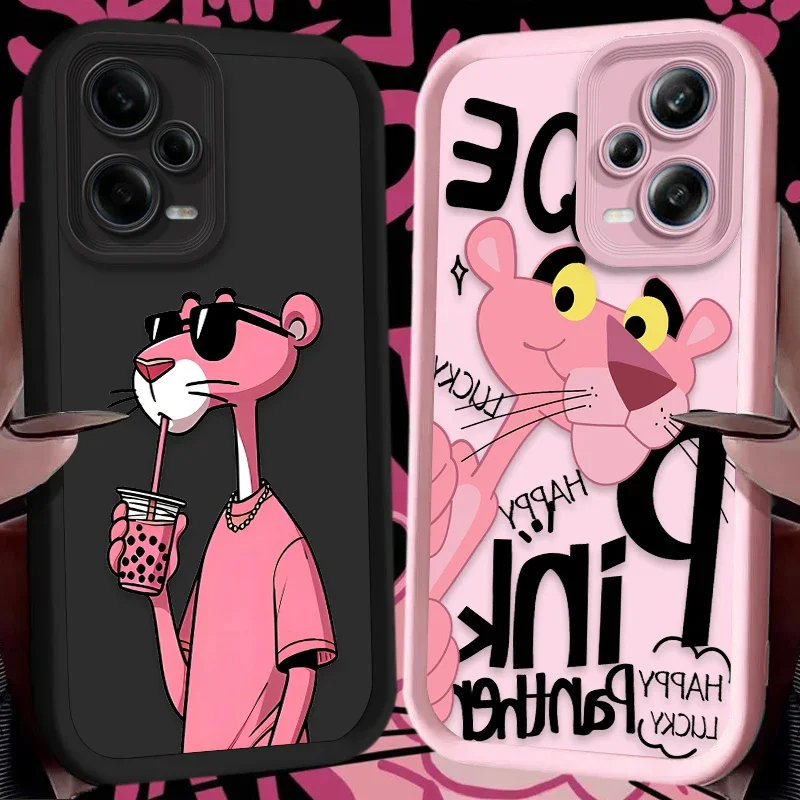 Anime For P-Pink Panthers Phone Case For Samsung A03 A04 A05S A10S A11 A12 A20S A21S A13 A14 A54 A34 A53 A33 Cover