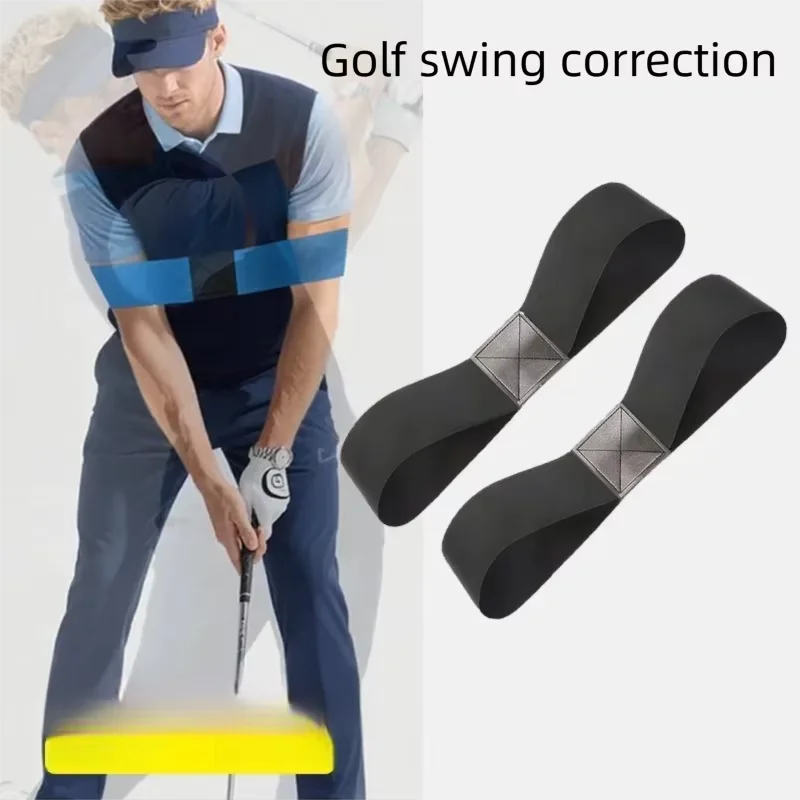 

New Golf Swing Trainer Posture Corrector Band for Beginners Arm Hand Motion Exercise Tension Elastic Fitness Equipmen GEFXLQ08