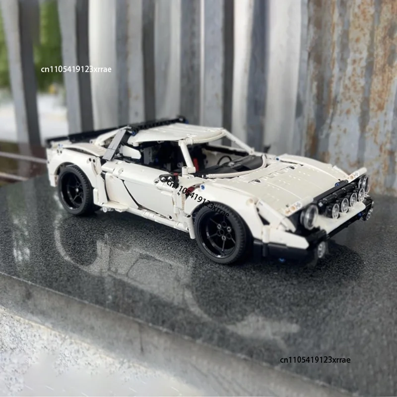 NEW ALT Lancia Stratos HF Super Race Car Building Blocks DIY MOC Sports Champions Vehicle Assemble Bricks Kid Toys Birthday Gift