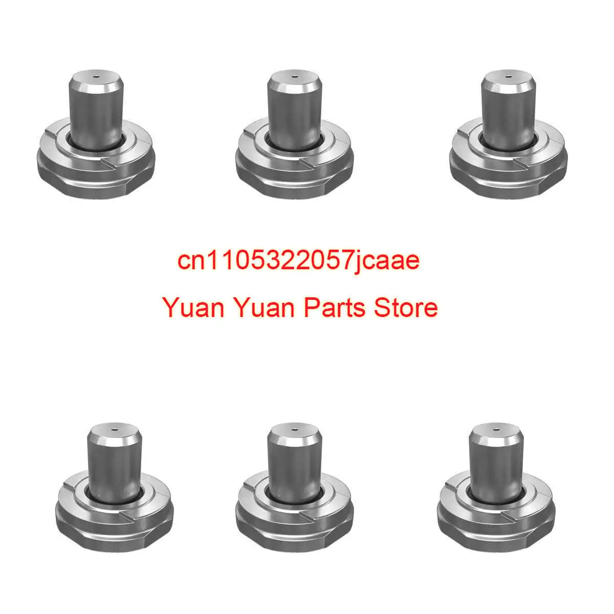 6Pcs Check Valve 4P-7688 for Caterpillar CAT 3406B 3406C 3408B 3408C 3412 3412C