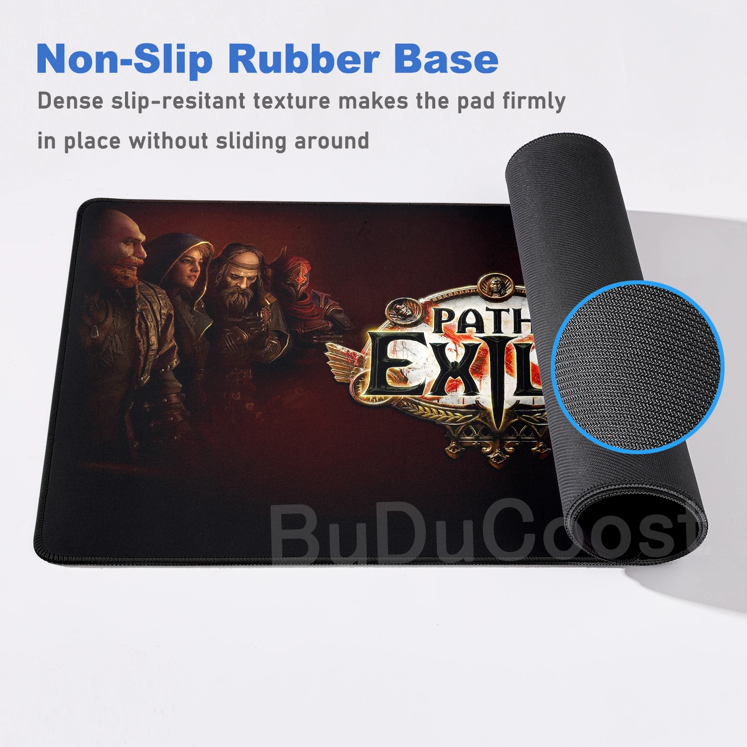Best Sellers Path of Exile 2 Desktop game XXL Rubber pad Large size game accessories Laptop Keyboard Pad Game HD print mouse pad