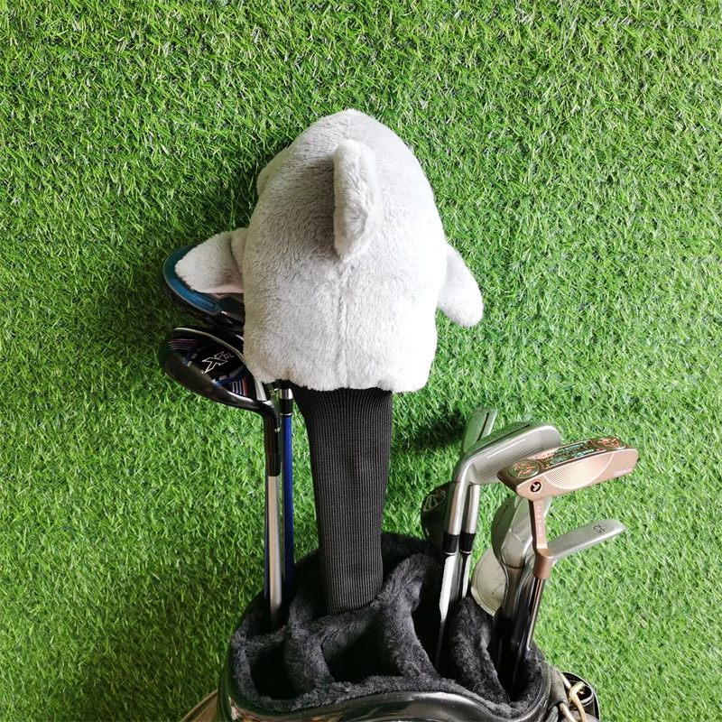 أفخم جولف القرش سائق غطاء الرأس 460cc الخشب غطاء رأس انخفاض الشحن