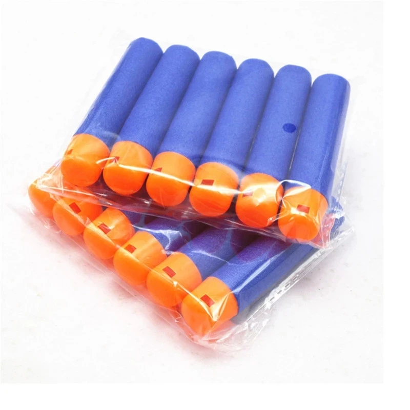 Recharge de jeu de tir pour enfants, Pack de balles de fléchettes, 9.5cm x 1.9cm, Compatible avec Nerf n-strike, Mega Blaster, Mastodon, twinstax, jouets