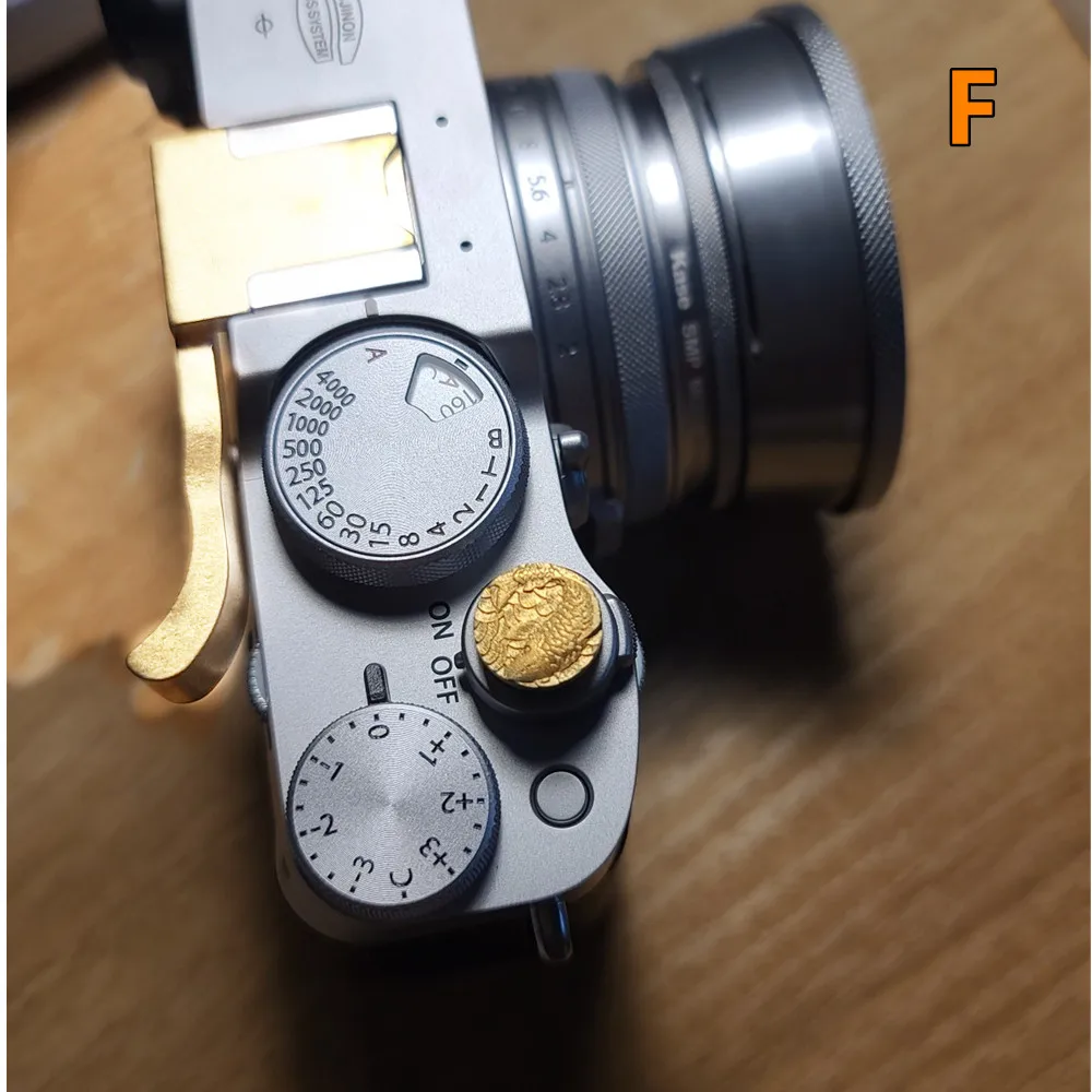 For Leica M10 Fuji X Fujifilm X100V X-T30 X-T20 X-T3 X-T2 Graven Sakura Camera Shutter Release Button