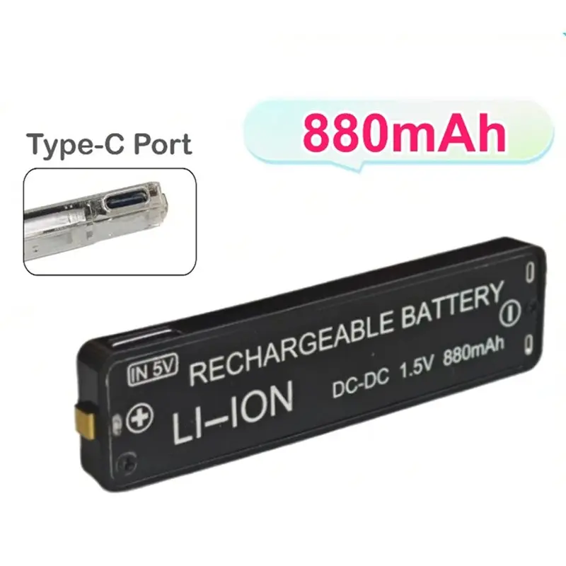 VoltVibe-For Walk Man Chewing Battery Special 800Mah Large Capacity DIY Lithium Battery TYPE-C Interface Color Random