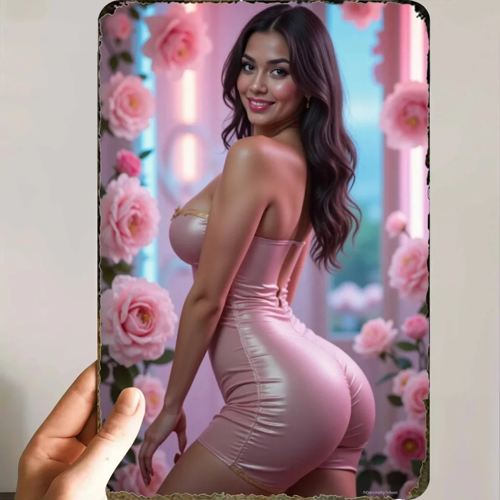 Elegant Pink Satin … - image