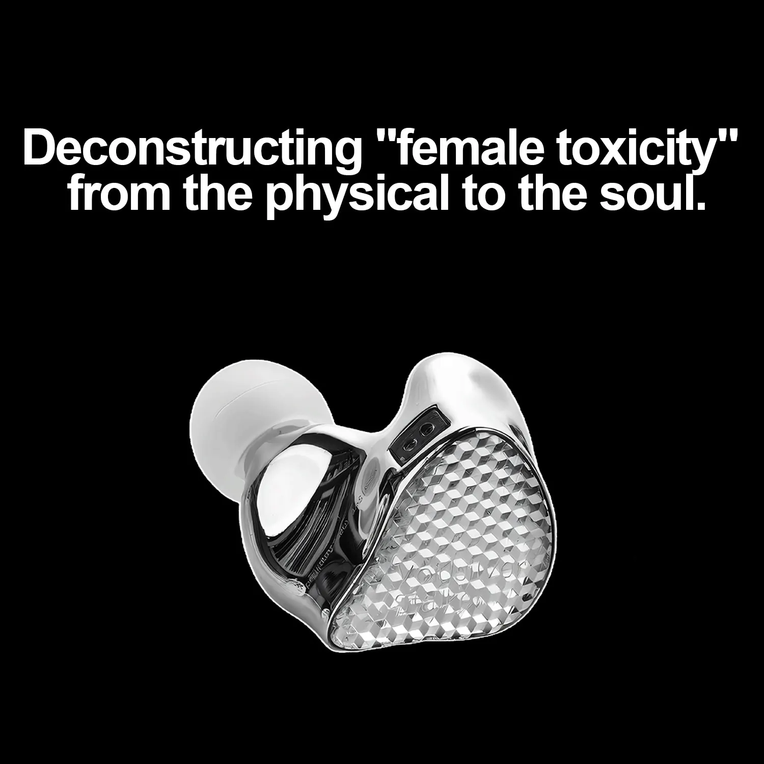 سماعة EarAcoustic VSA-V1 مقاس 11.4 ملم من التيتانيوم ذات السعة الكاملة مع تحكم رنين الغرفة المزدوجة