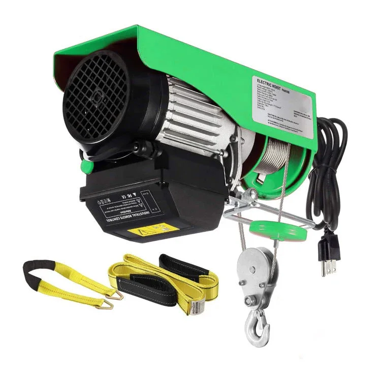 

Custom Shell Color IP54 200kg Lifting Weight PA Type Mini Electric Hoist For Bridge Crane