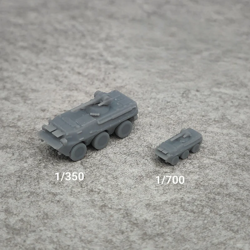 5 шт. ZSL-92 танк из смолы, модель 1/350 или 1/700 TK220