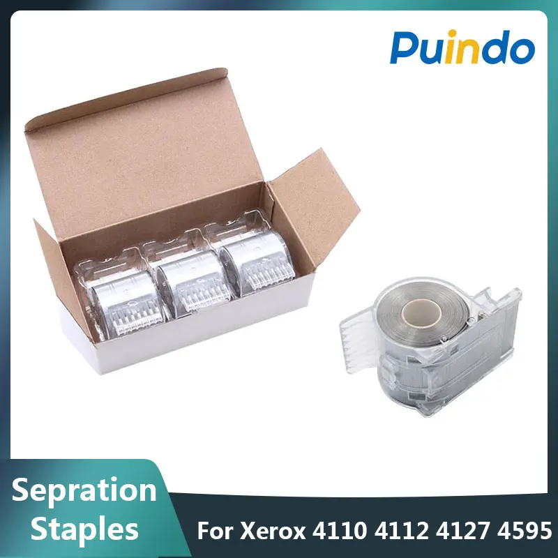 

Sepration Staples For Xerox 4110 4112 4127 4595 4590 1100 900 9000 D95 D110 D125 Cartridge Staple Sorter Pager Printer Parts