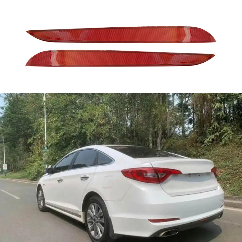 

1 Pc 92405C1000 For Hyundai Sonata 2015 2016 2017 Car Rear Bumper Reflector 92406C1000 HY1184113 HY1185113