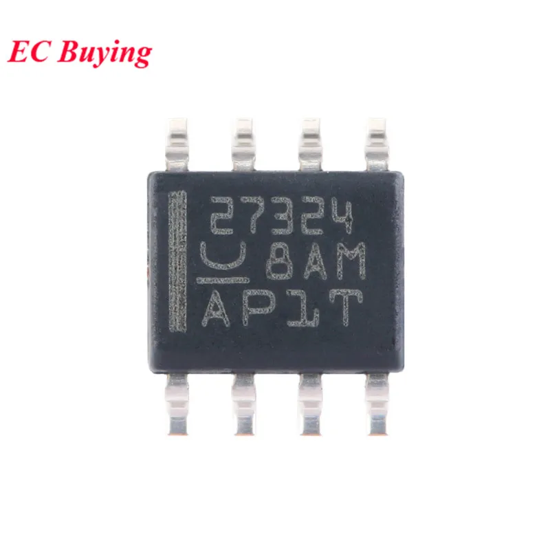 5Pcs/1pc UCC27324DR 27324 UCC27324 SOIC-8 SOIC8 Dual 4A Peak High Speed Low-Side Power MOSFET Driver New Original