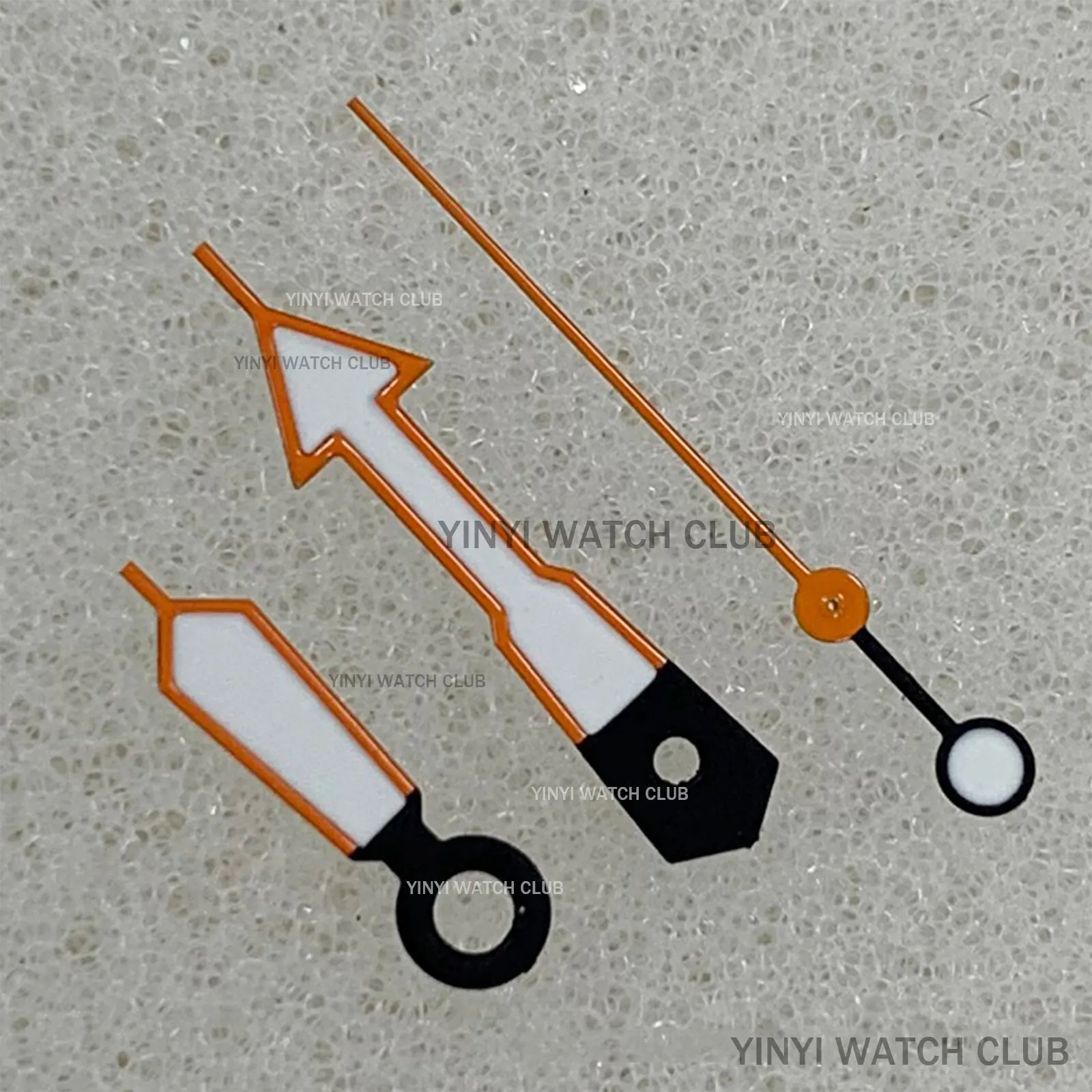 Watch hand Green Blue Red Yellow Orange with green night light watch accessories watch pins for NH35/ NH36/ 4R36 Movements