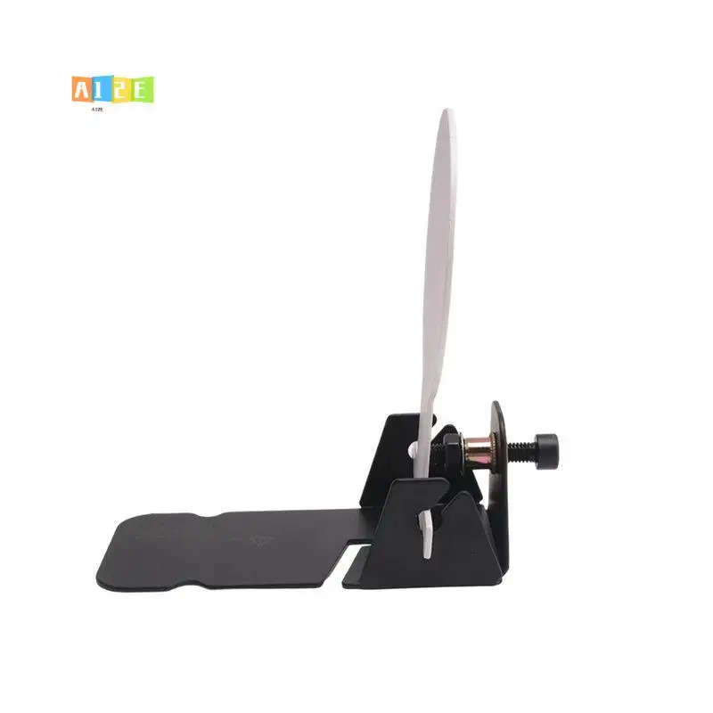 A12E-Small Miniature Inverted Target Metal Shooting Practice Targets Manual Reset Practice Targets Easy To Use White&Black