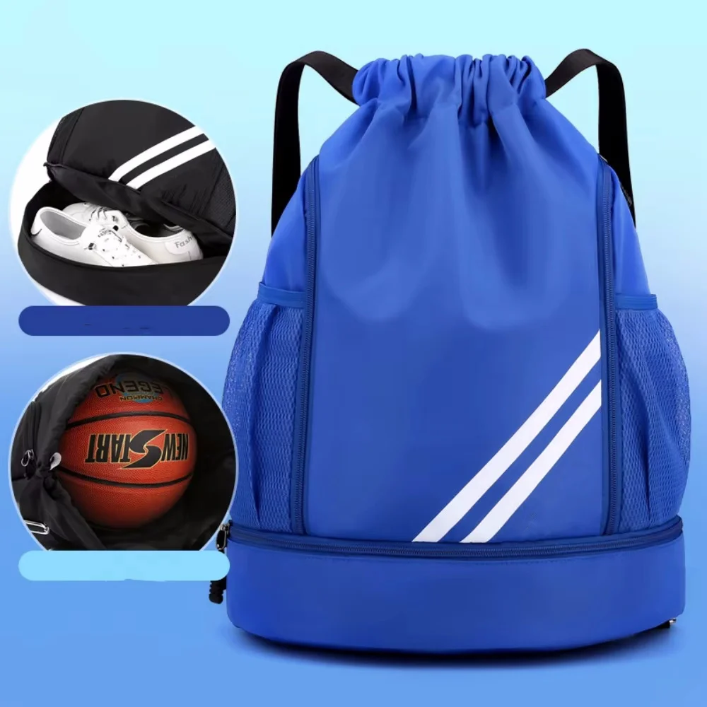 حقيبة لياقة مقاومة للماء خفيفة الوزن للتسلق على ظهره في الهواء الطلق حقيبة رياضية ذات سعة كبيرة حقيبة كتف برباط متعددة الوظائف