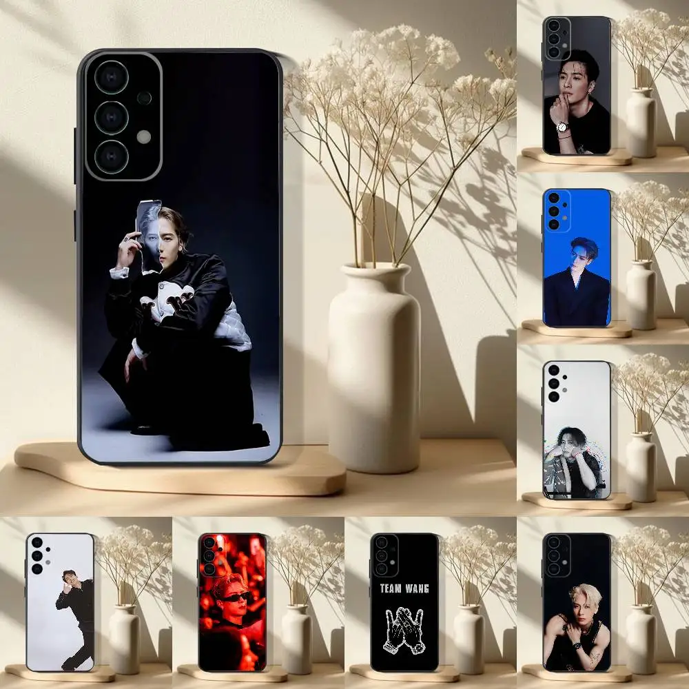 

Jackson Singer Wang Phone Case For Samsung S 25,24,23,22,30,21,10,9,Ultra,Plus,Lite,FE,4,5G Black Soft Case