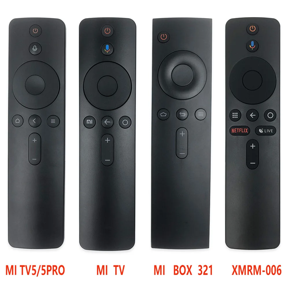 Новинка для Xiaomi Mi TV, Box S, BOX 3 2 1, MI TV 4A Pro, TV5, голосовой Bluetooth-пульт дистанционного управления для XIAOMI TV BOX, пульт дистанционного управления Новинка для Xiaomi Mi TV, Box S, BOX 3 2 1, MI TV 4A Pro, TV5, голосовой Bluetooth-пульт дистанционного управления для XIAOMI TV BOX, пульт дистанционного управления