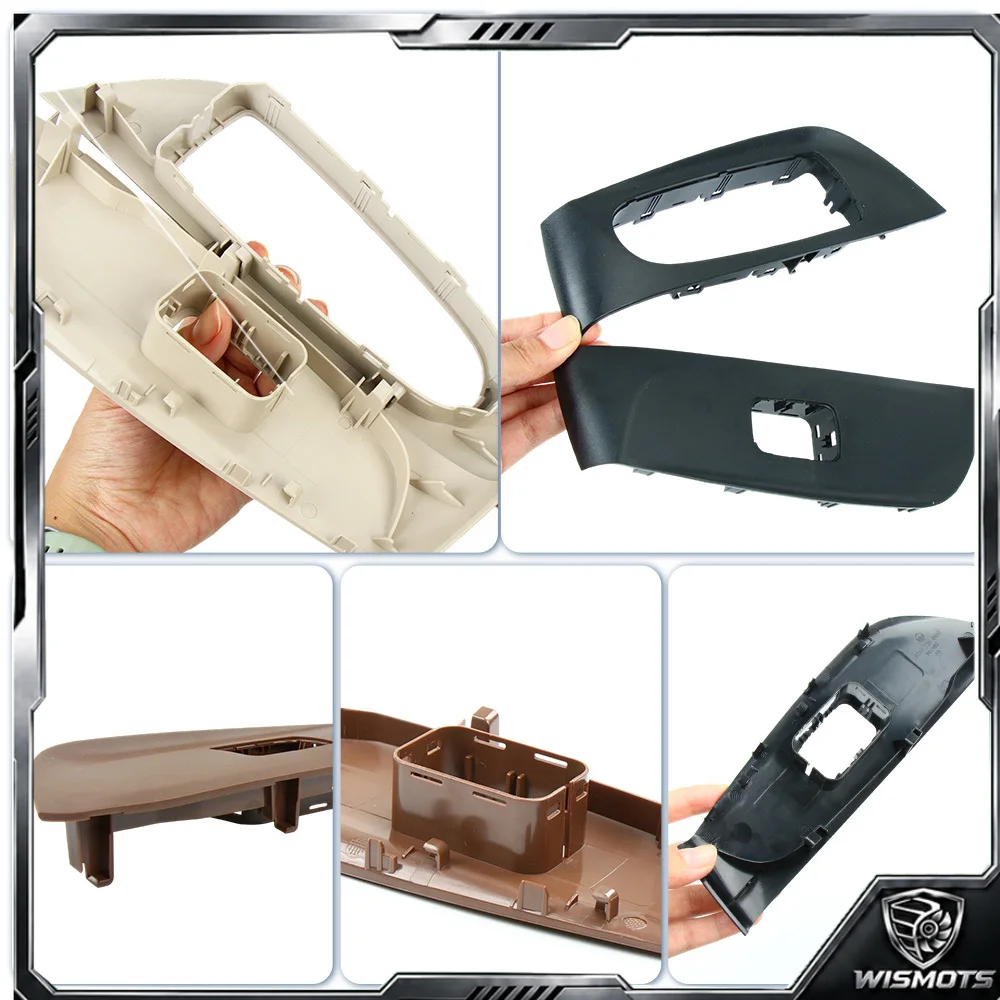 For Mercedes Benz E-Class W213 2016-2021 Door Trim Panel Handle Car Interior Handle Inner Door Armrest Panel Pull Trim Cover