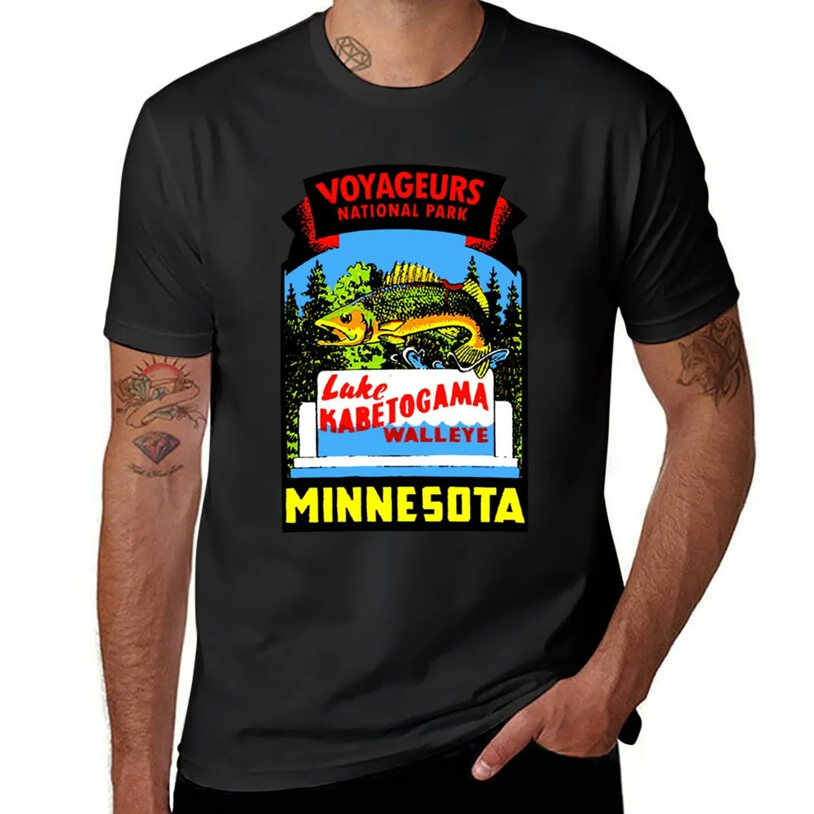 Voyageurs National For Fans T-Shirt vintage clothes funnys blacks black t shirts for men