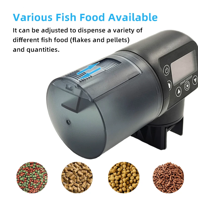 Емкость 2025200 мл, таймер для аквариума, умная сухая батарея, кормушка для рыбы