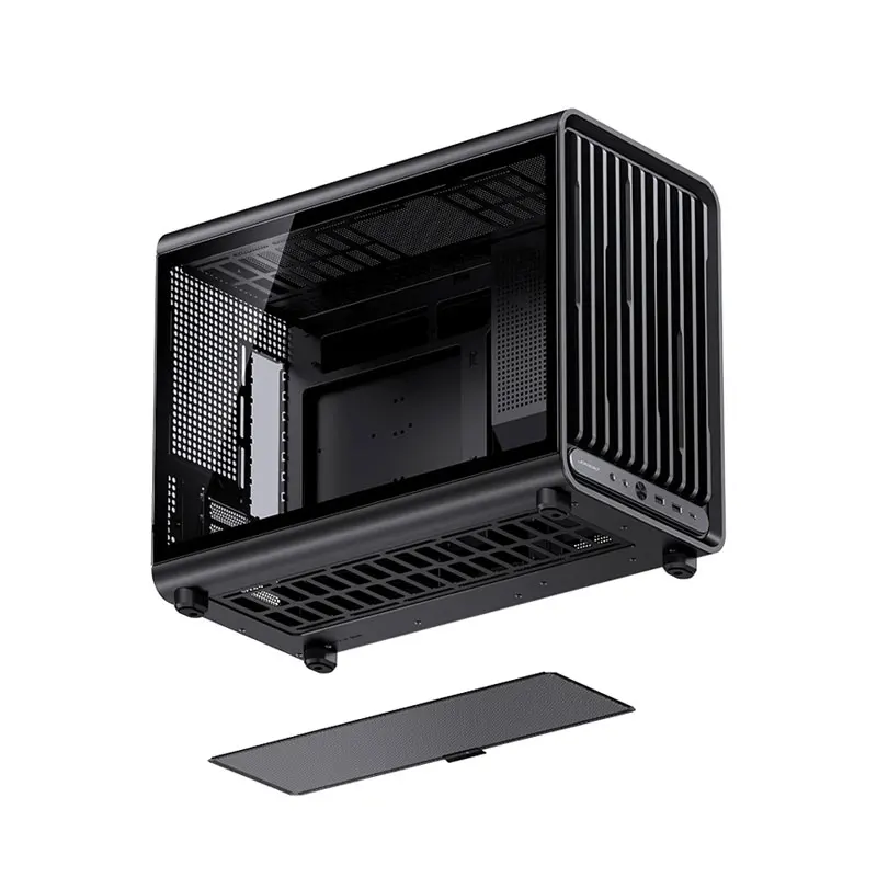 D33 Gaming Desktop PC Case Water-Cooled Tower Glass Side Panel Back-Plug Feature case