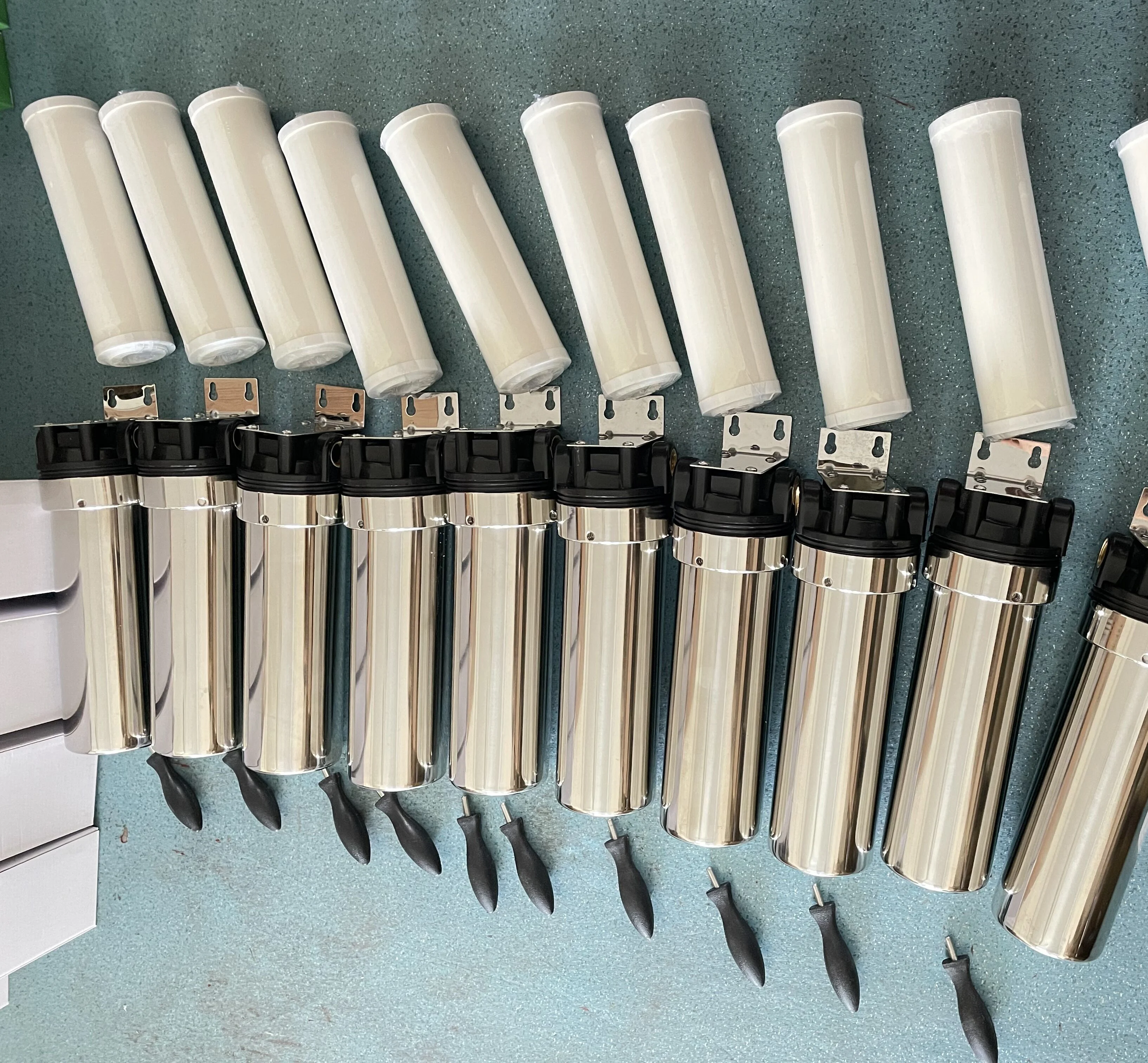 10 inch Enkele podium Huishoudelijke waterzuiveraar met 0.2 ml keramische filter