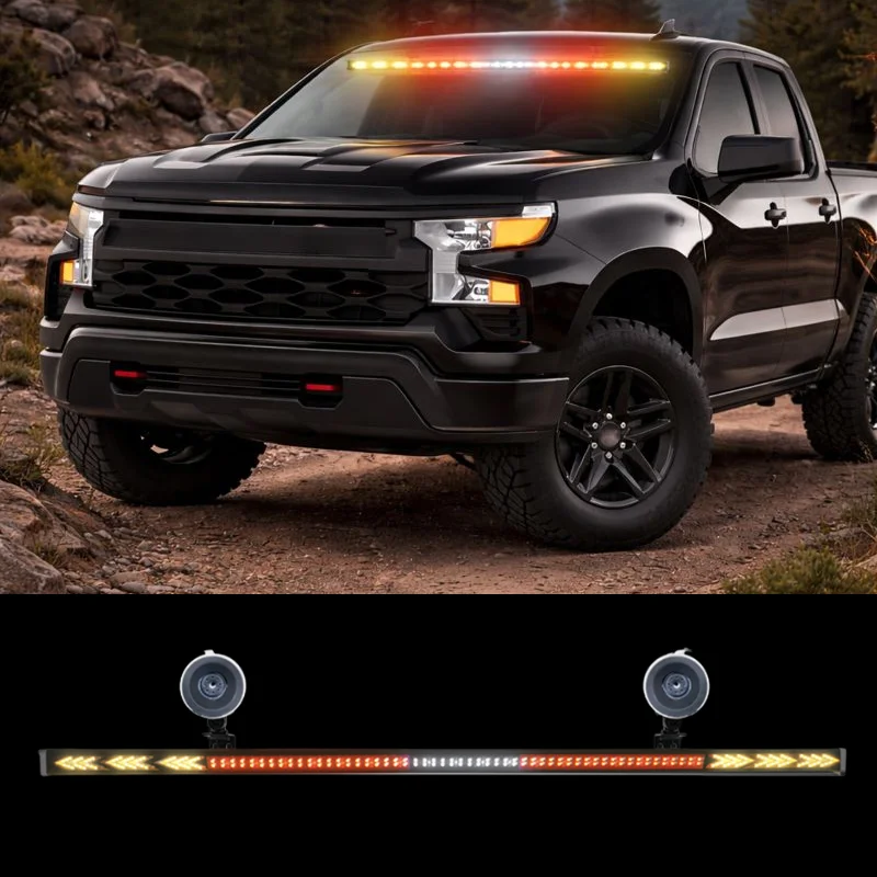 2026  New Condition 216 LED 12V Truck Recovery Emergency Arrow LED Light Bar with Brake & Turn Running Light Function