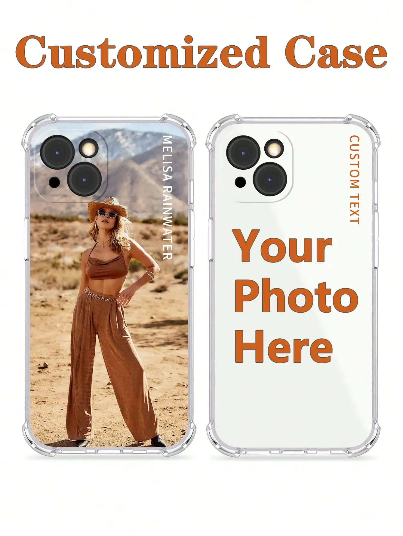 حافظة هاتف شفافة مضادة للصدمات لهاتف آيفون 17 Air 16 15 14 13 12 11 Pro Xs Max Mini 16e X XR 7 8 Plus غطاء مخصص للصور #2