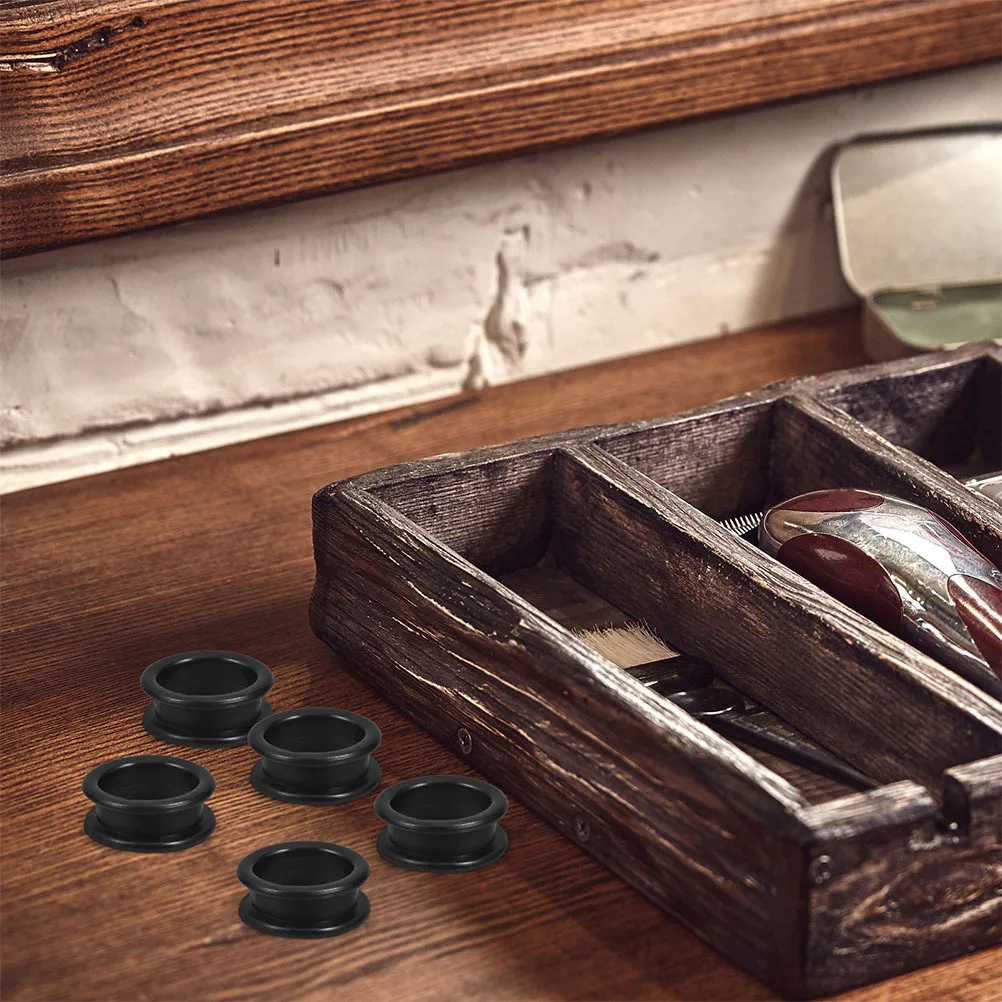 

18Pcs Pet Grooming Scissors Rings Soft Rubber Finger Protectors for Dog Hair Cutting Safety Grips Thumb Inserts