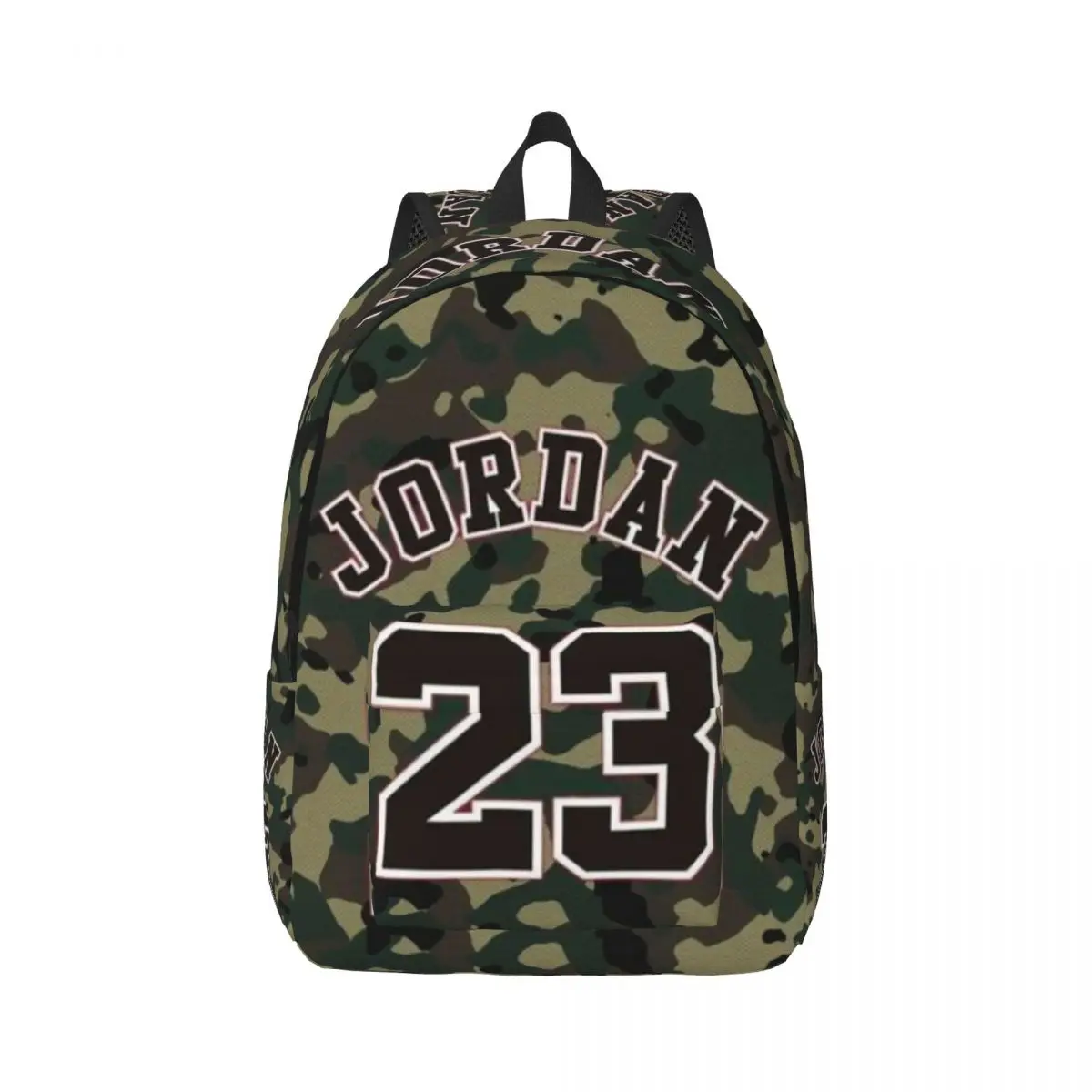 Fashionable and versatile J-Jordan Num 23 backpack, suitable for both men and women, showcasing individual charm.