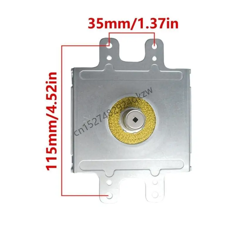 Tubo horno microondas magnetrón repuesto R9CD 2M261-M32, pieza Metal para microondas, textura Metal para