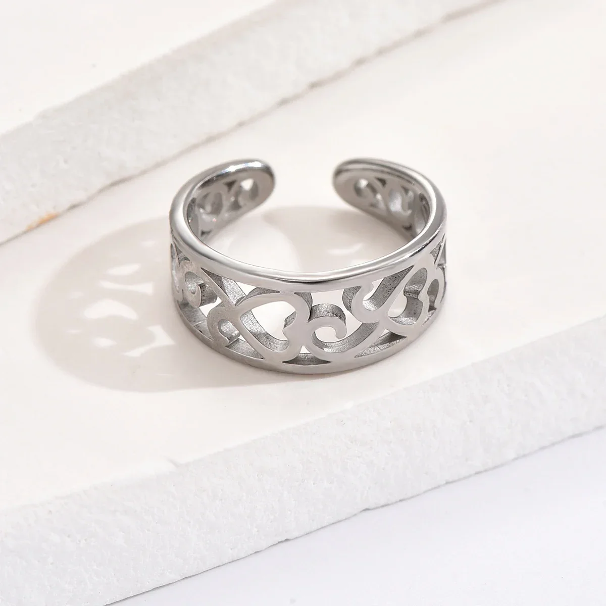 1PC Free Shipping Adjustable Open Size Round Jewelry Stainless Finger Surgical Steel Toes Rings For Women on Foot Women\'s Feet
