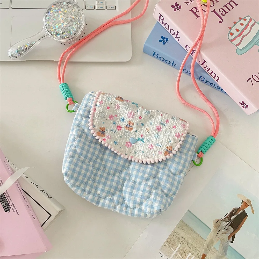 

Lovely Cartoon Camera Storage Bag Makeup Bag Multifunctional Cute Crossbody Bag Small Wallet Fresh Color Coin Purses Outing