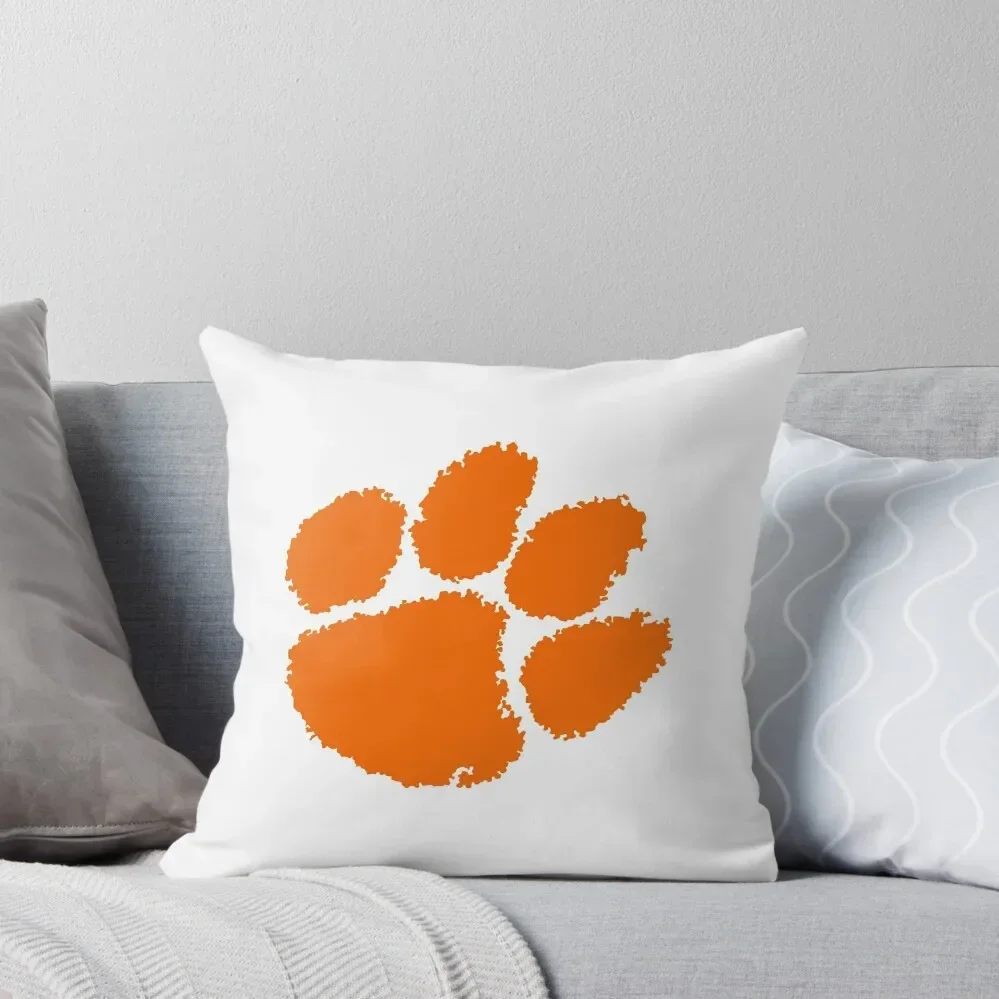 The Tigers Athletics in Orange Throw Pillow Sofa Cushion Cover pillow pillowcase christmas supplies Cushions Cover pillow