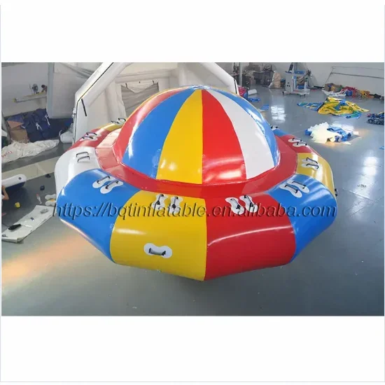 

Disco Boat Inflatable Spinner Gyro Water Game Parc Aquatique Gonflable Inflatable Water Park Outdoor Games For Adults