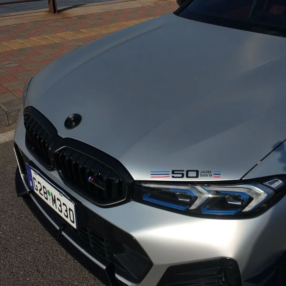 

For BMW 3 Series G20 2023-2026 Sedan Front Lip Bumper Guard Car Styling Bumper Protection Body Kit Accessories Bumper Strip