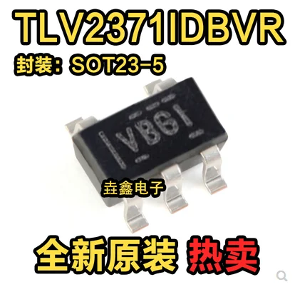 1pcs/lot  NEW original TLV2371IDBVR TLV2371I  Mark VBGI TLV2371IDBVT package SOT23-5 operational amplifier chip