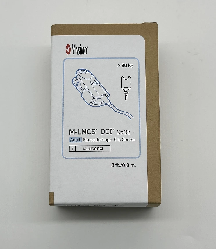 2501 Masimo M-LNCE DCI Reusable Finger Clip Sensor New Original