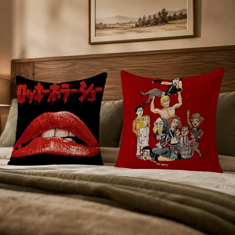 Cult Movie T-The Rocky Horror Picture ShowS Cushion Cover Ultra Soft Throw Pillow Cover Skin Friendly for Sofa Bed Home Decor