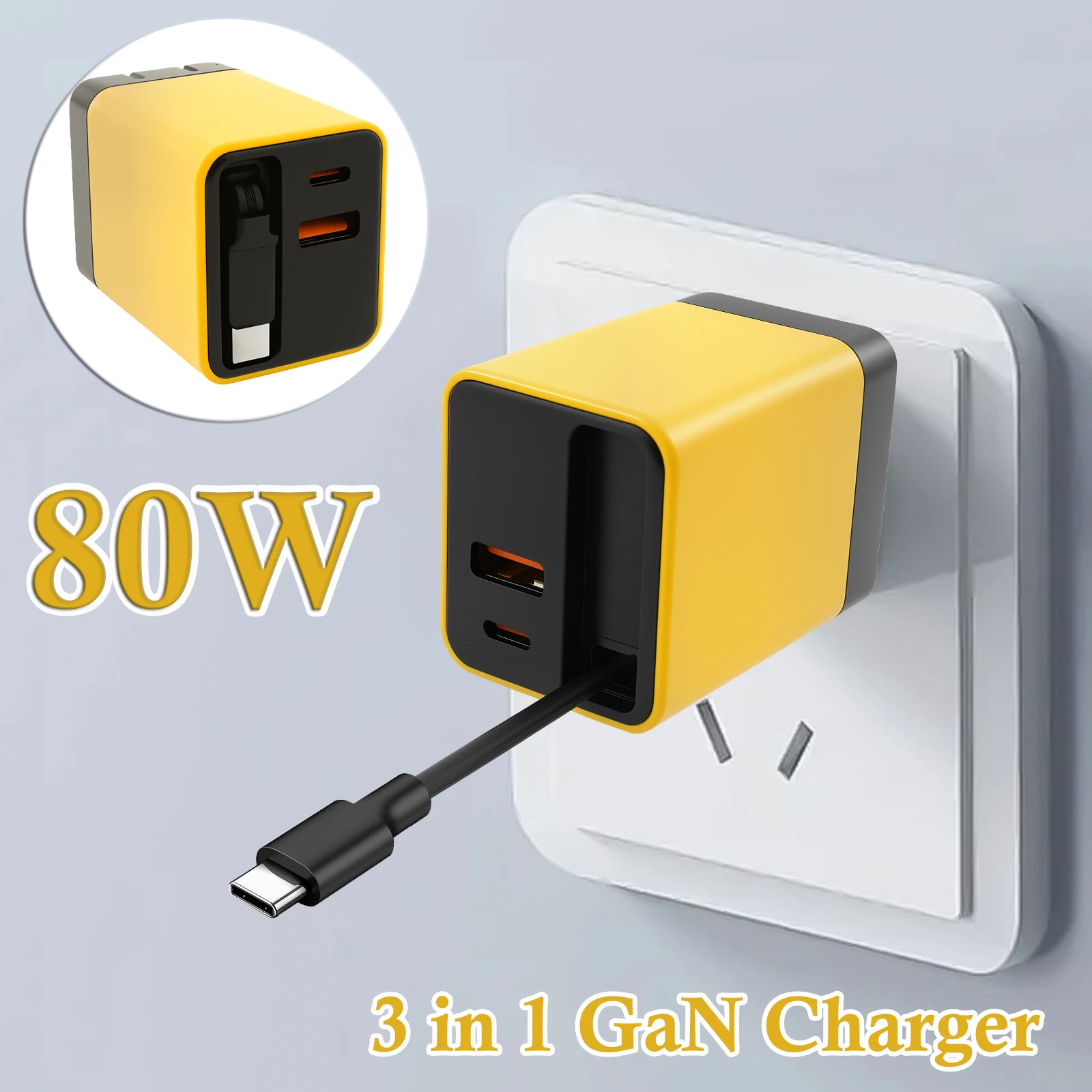 3 In 1 Gan Charger …