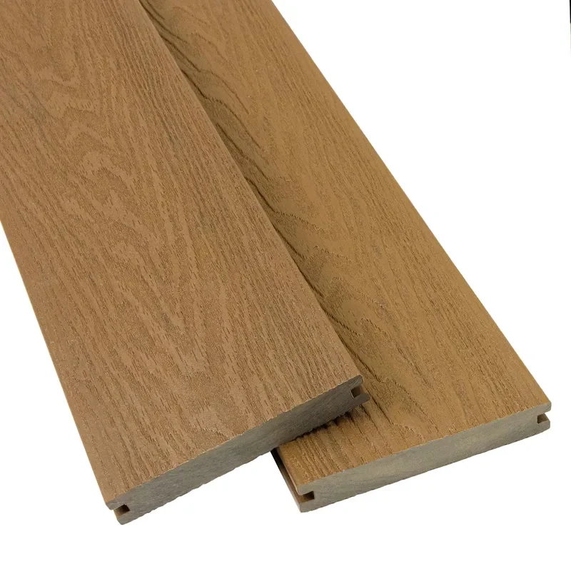 Waterproof Modern Co-extruded Solid Flooring Outdoor Plastic Wood Plank Flooring Wpc Decking