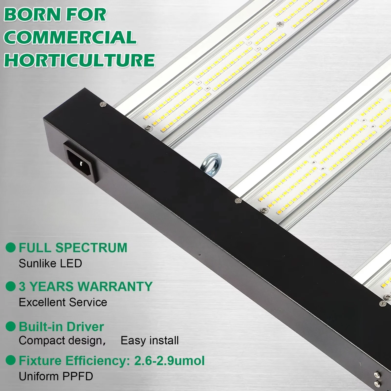 240W Full Spectrum Grow Light High Efficiency High Plant Lamp for Commercial Greenhouse Hydroponics Indoor Growing Fast Delivery