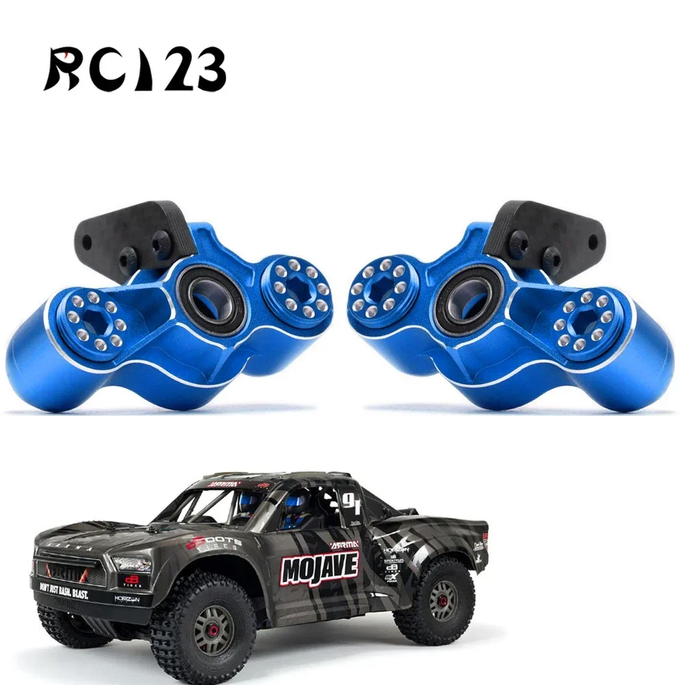 

2 шт. алюминий # АР 330187 Передние рулевые блоки для RC Crawler 1/8 Arrma 6S Kraton MOJAVE Talion Typhon, аксессуары