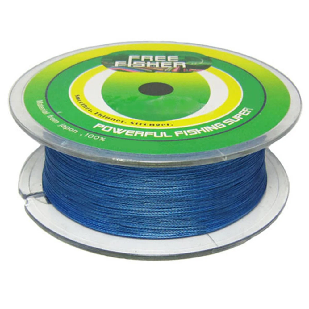 FREE FISHER 300m Fishing LIne,4 Strands Braid Line,25-70LB Multifilament PE Wire,Briaded Line for Saltwater/Freshwater