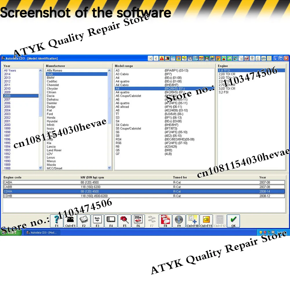 New Autodata 3.45 wiring diagrams data bate install video Repair car software Diagnostic tool VM auto data 3.45 link U disk CD