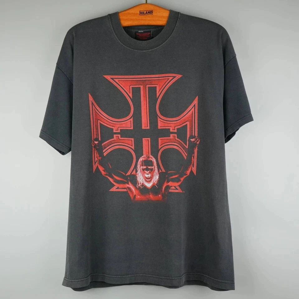 Camiseta Vintage dos Anos 90 Triple H WWF para Homens