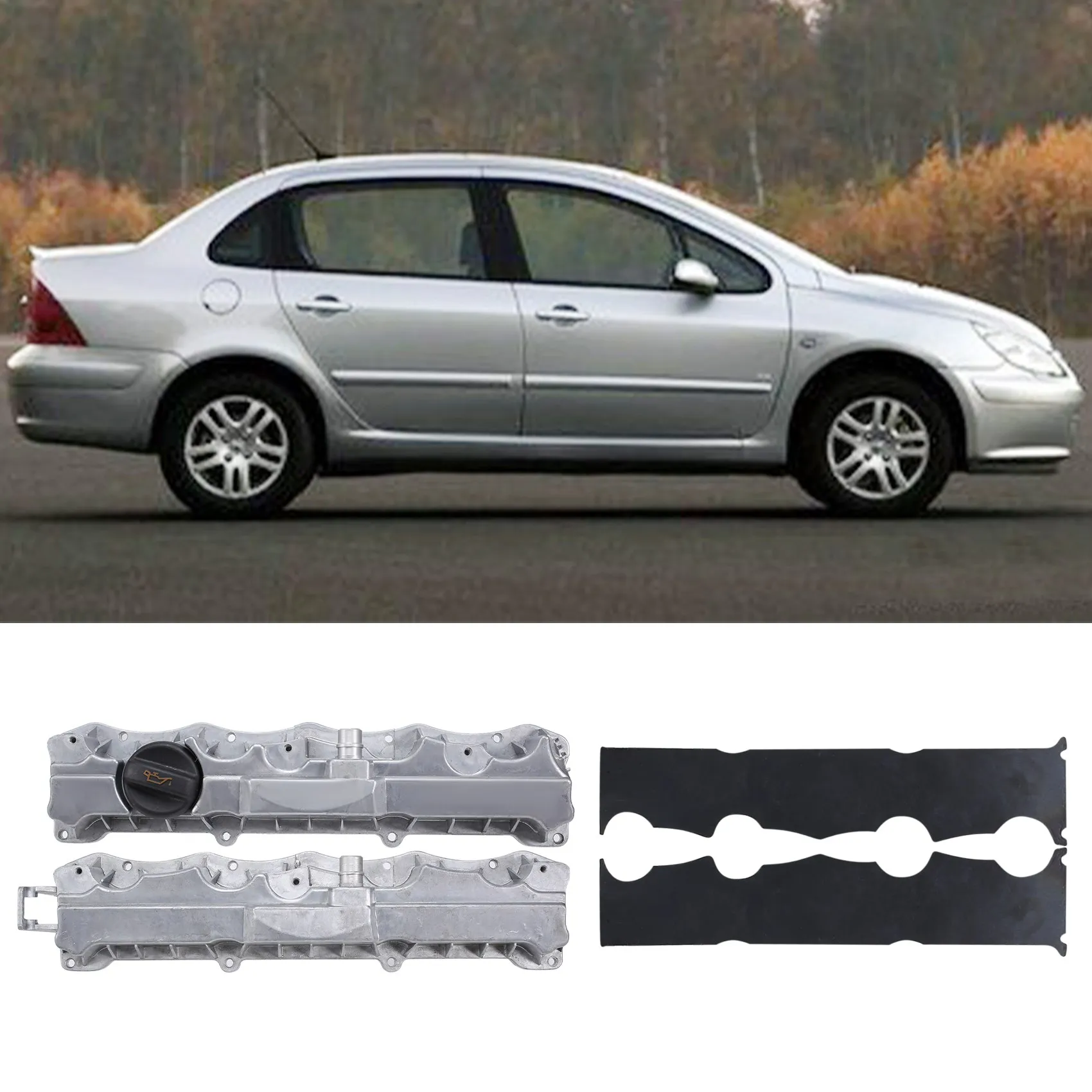 

F9-Car Valve Cover Assembly For 206 207 301 307 -Citroen C4 -Sega 0248L7 0248R4