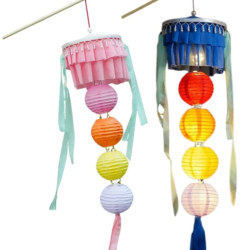 

Chinese Handheld Lamp Traditional Lanterns for Middle Autumn Celebration